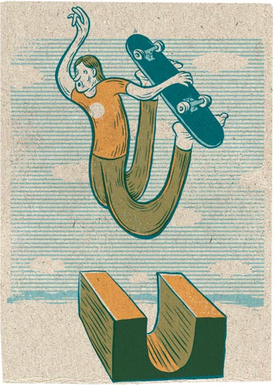 Air Time - Illustration by Evan Hughes