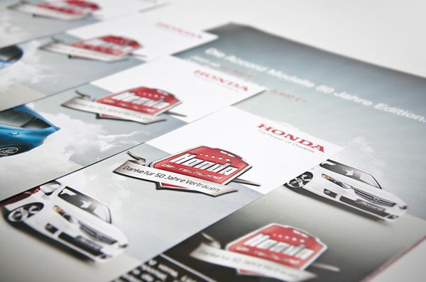 50th Anniversary - Year of Honda Germany - Logo Design