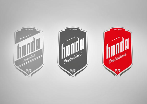 50th Anniversary - Year of Honda Germany - Logo Designs