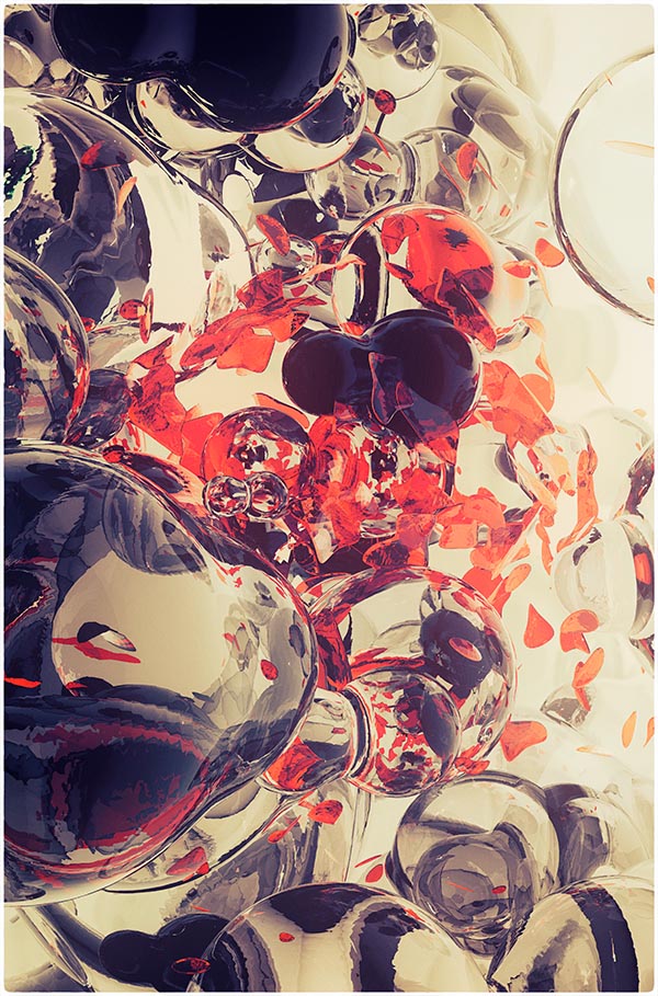 Bubbles - Digital Art Series by Atelier Olschinsky