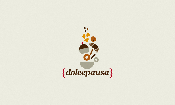 Dolcepausa - Logo Design by Mattia Castiglioni