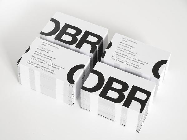 OBR - Open Building Research - Logo, Corporate Identity and Website Layout by Artiva Design