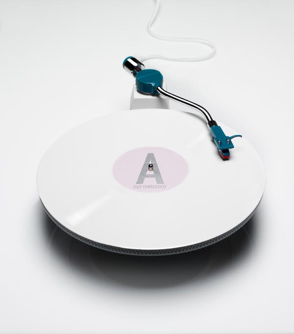 Minimal Industrial Design - Record Player Reboot by Siddharth Vanchinathan