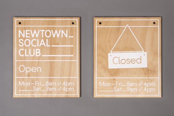 Newtown Social Club - Identity by Liquorice Studio