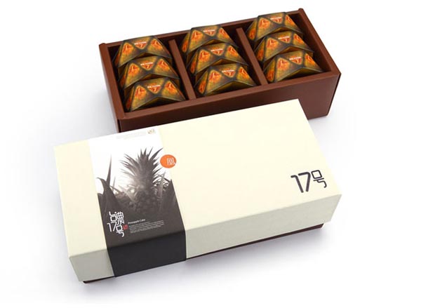 Packaging by Victor Design for TK Food Pineapple Pastry