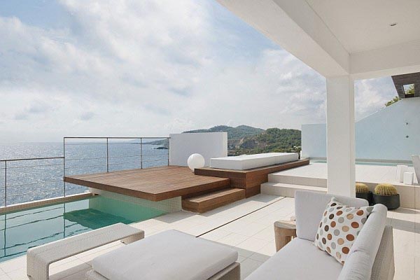 Patio with Sea Views on Ibiza