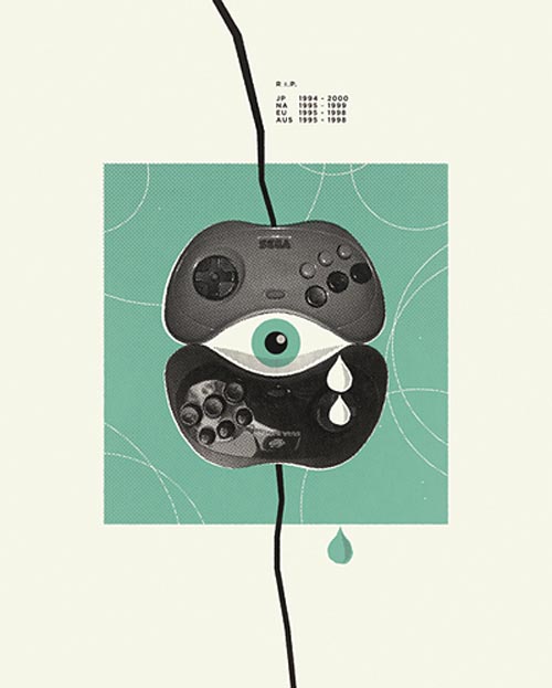 Poster Illustration by Cory Schmitz for Game Over IV