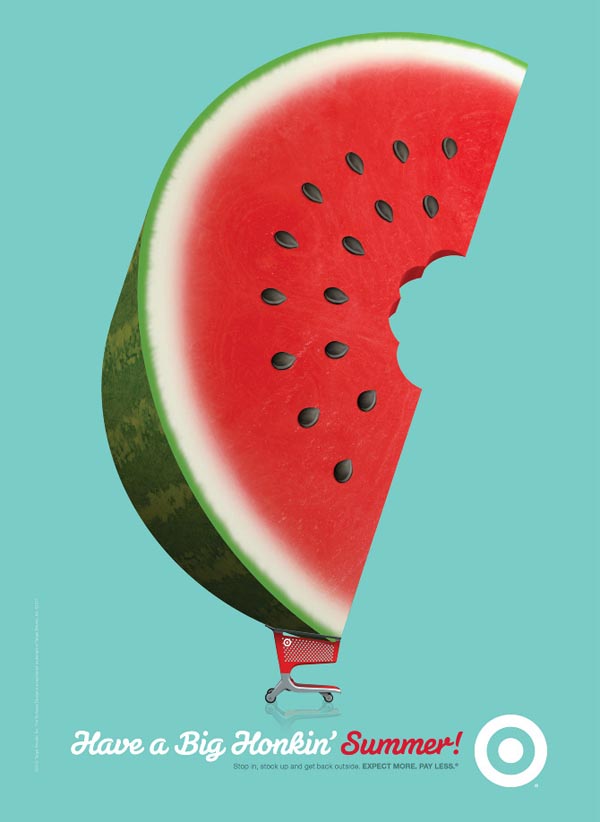 Poster Design for Target Summer 2012 Campaign by Allan Peters