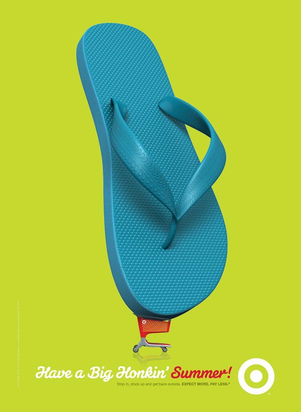 Poster Design for Target Summer 2012 Campaign by Allan Peters