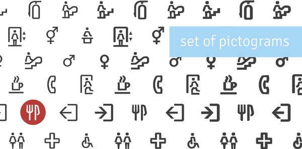 Signika Typeface - Set of Pictograms