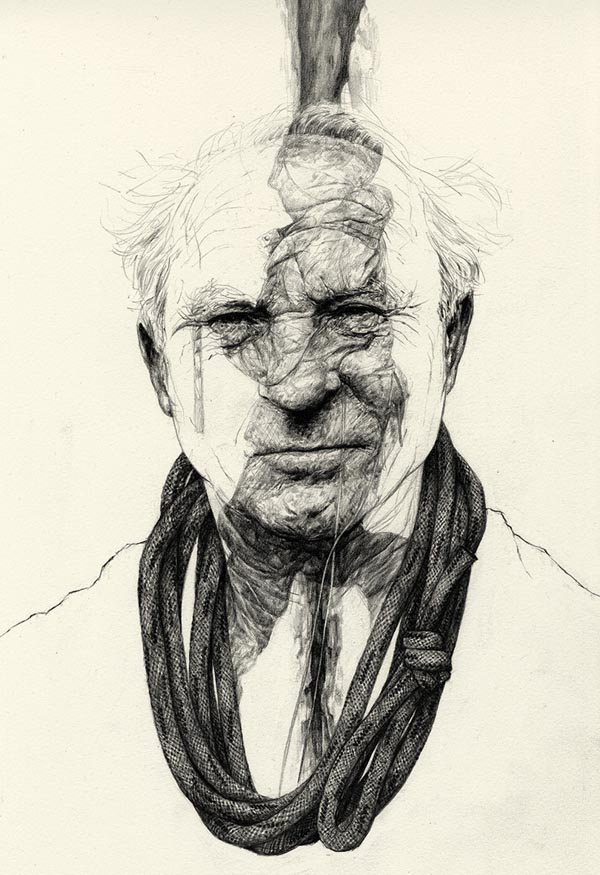 Yvon Chouinard Portrait by Rupert Smissen