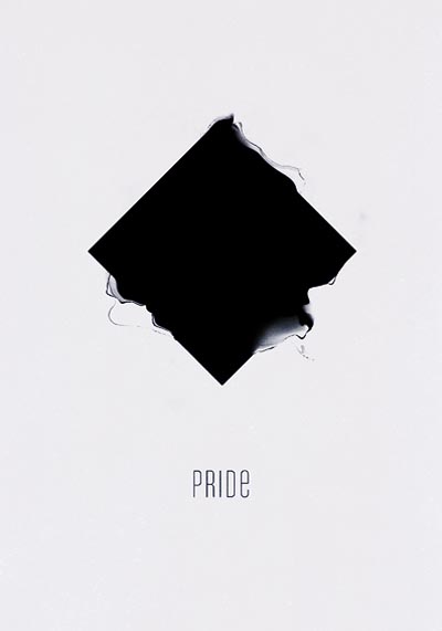Pride - Seven Deadly Sins - Minimal Poster Series by Alexey Malina