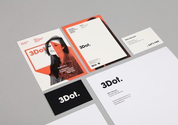 3Dot Records - Rebranding by She Was Only