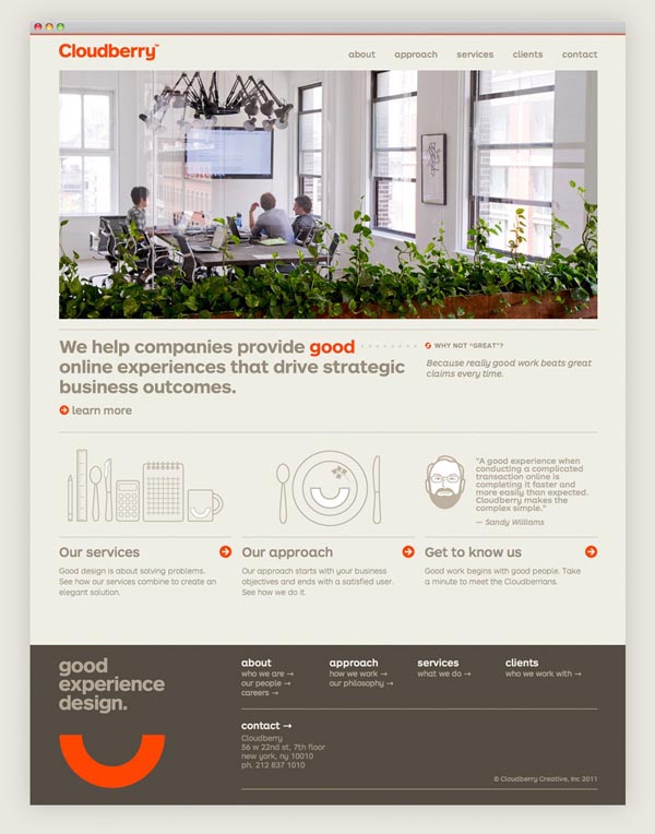 Cloudberry Website - Web Design by Perky Bros LLC