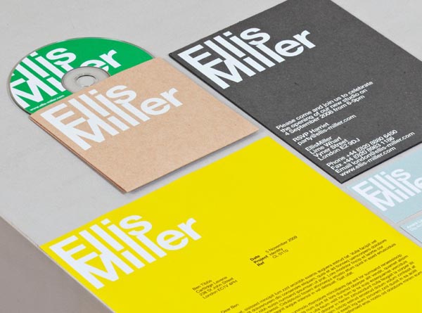 Ellis Miller architects - Identity Design by Cartlidge Levene
