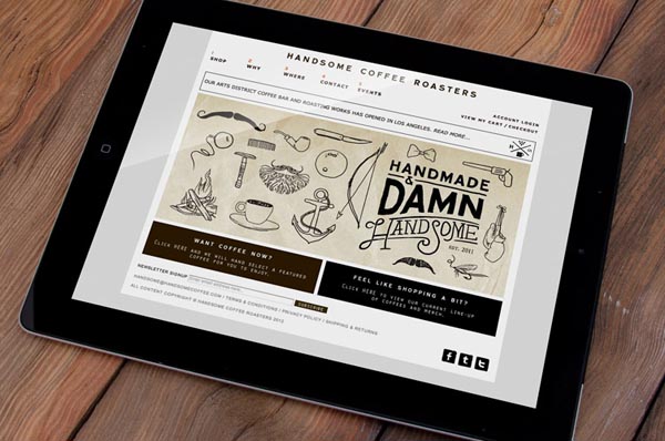 Handsome Coffee - Website