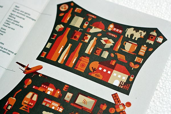 Illustrations for San Miguel Fact File 2012 by Inksurge