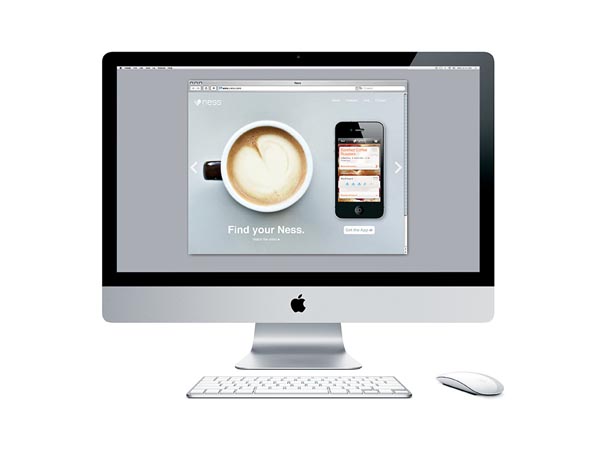Ness Website Design by Moving Brands