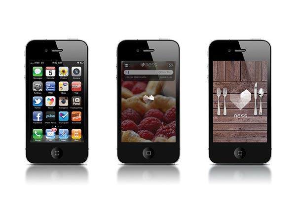 Ness iPhone App Design by Moving Brands