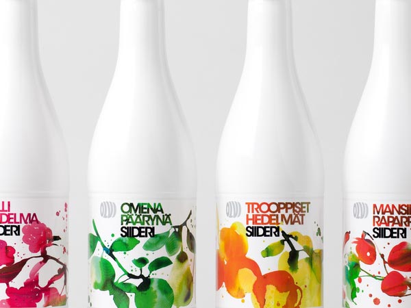 Olvi Cider Packaging Design by Bond