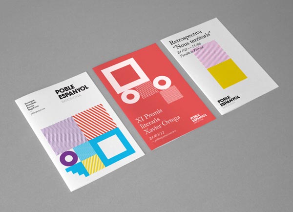 Poble Espanyol - Redesign of the Corporate Identity by Atipus