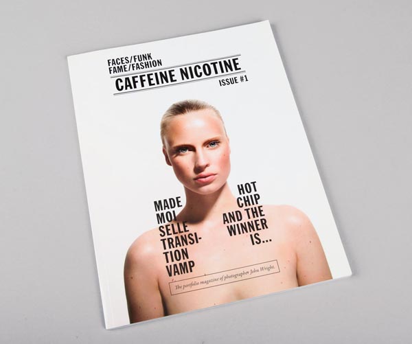Portfolio Magazine for John Wright - Editorial Design by She Was Only