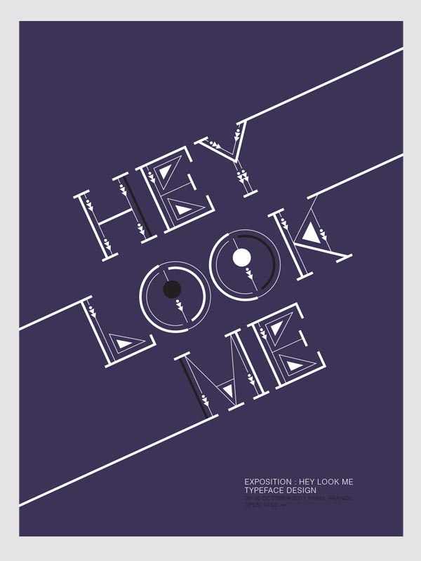 Poster Design with CS Zero Typeface