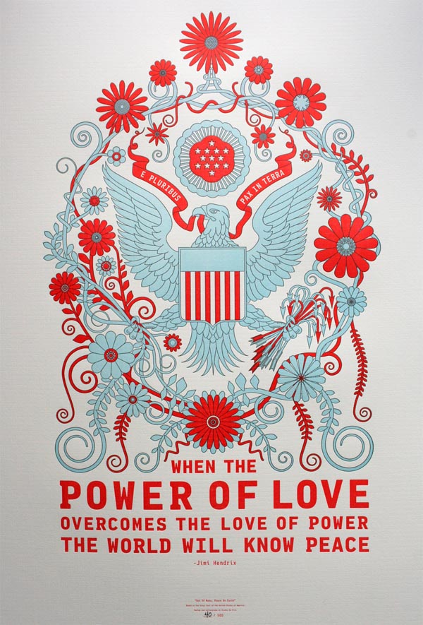 Power Of Love Poster by Studio On Fire