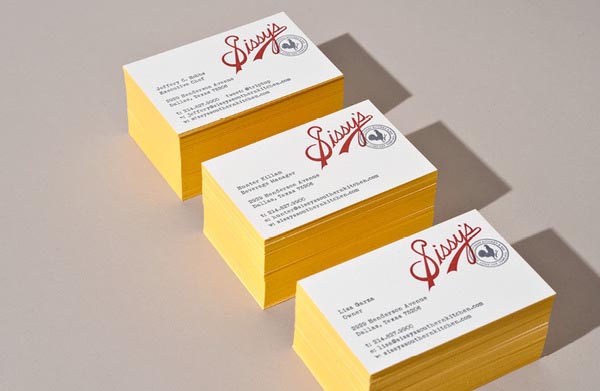 Sissy's Southern Kitchen Identity - Business Cards by Tractorbeam