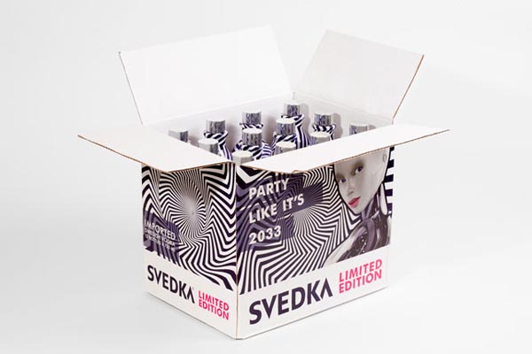 Svedka Vodka Limited Edition Package Design by Established