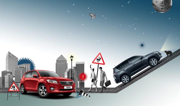 Toyota - Promotional Booklet Illustrations by Ciara