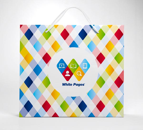 White Pages - Merchandise Bag - Art Direction by Josip Kelava