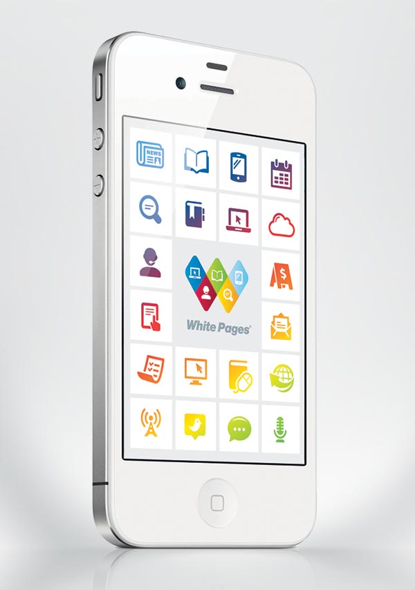 White Pages - iPhone Mobile Version - Art Direction by Josip Kelava