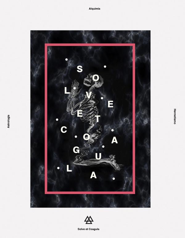 Solve et Coagula - Dark Poster Illustration by Nicolas Lalli