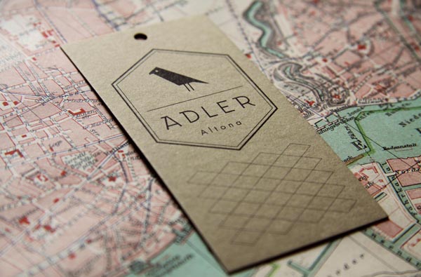 Adler Altona Herrenboutique - Identity and Logo Design by Salon91