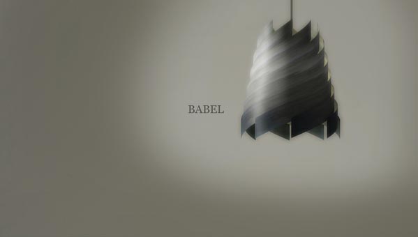 Babel Lamp Design Concept by Enrico Zanolla