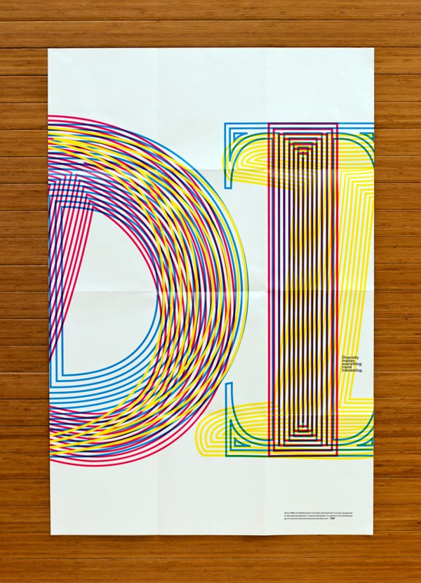 Bill Bernbach - Typographic Poster Design
