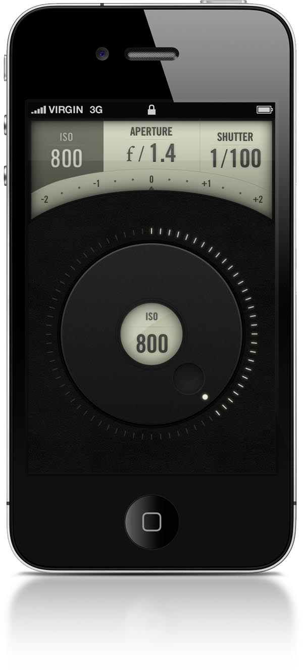 Canon Camera Remote App Concept by Jeremey Fleischer for iPhone