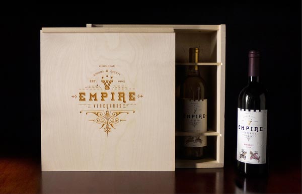 Empire Vineyards Branding and Packaging by Fred Carriedo