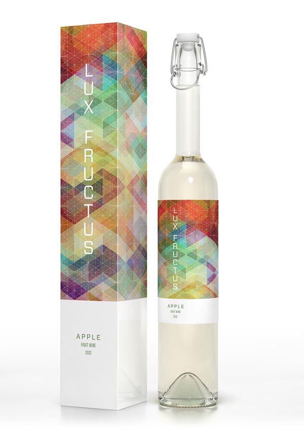 Fruit Wine Concept Packaging Design by Marcel Buerkle and Simon C Page