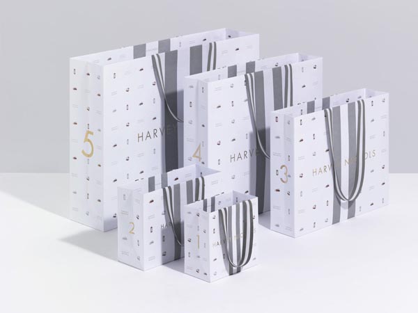 Harvey Nichols Bags - Design by Construct