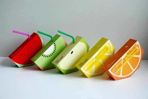 Jooze Fruit Juices Package Design by Yunyeen Yong