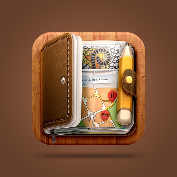Journal iOS Icon Design
