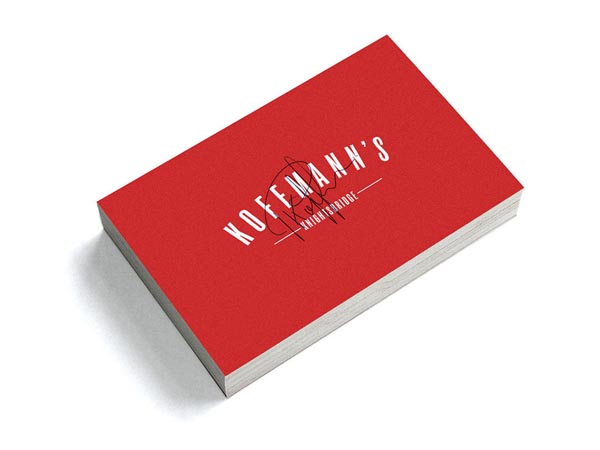 Koffmann Business Card Design by Construct