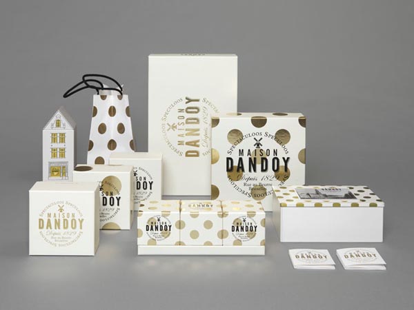 Maison Dandoy - New Visual Identity and Packaging Design by Studio Base