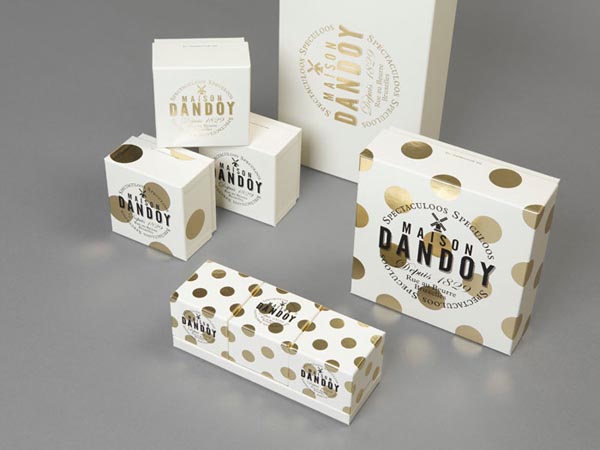 Maison Dandoy Package Design by Studio Base