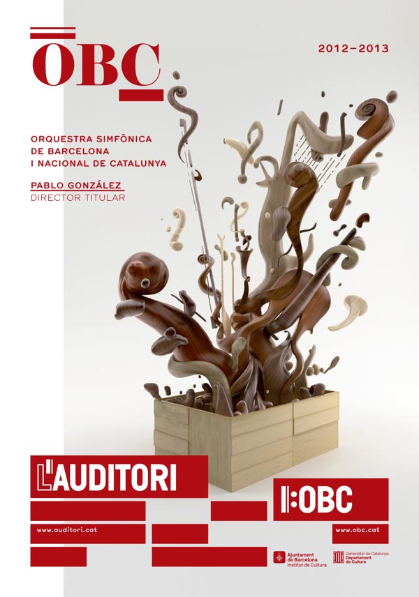 Poster for L'Auditori Campaign by Toormix