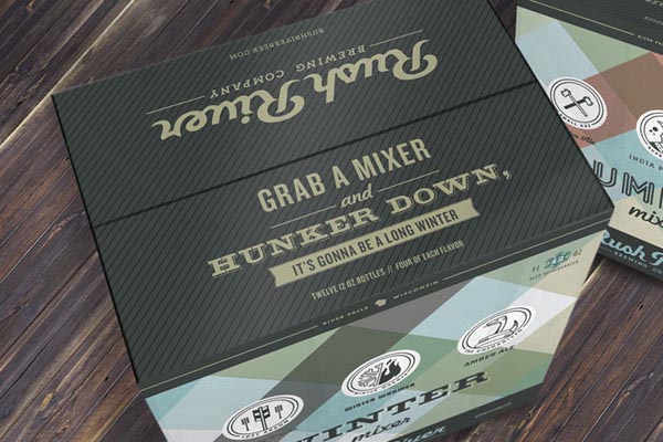 Rush River Brewery - Branding and Packaging by Design Studio Westwerk