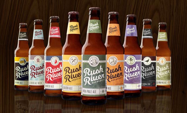 Rush River Brewery - Packaging by Westwerk