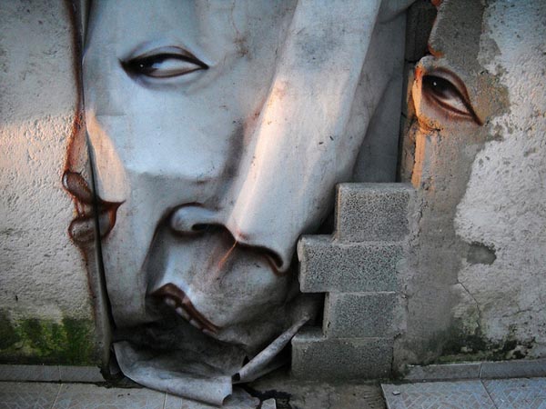 Street Art Faces by Andre Muniz Gonzaga